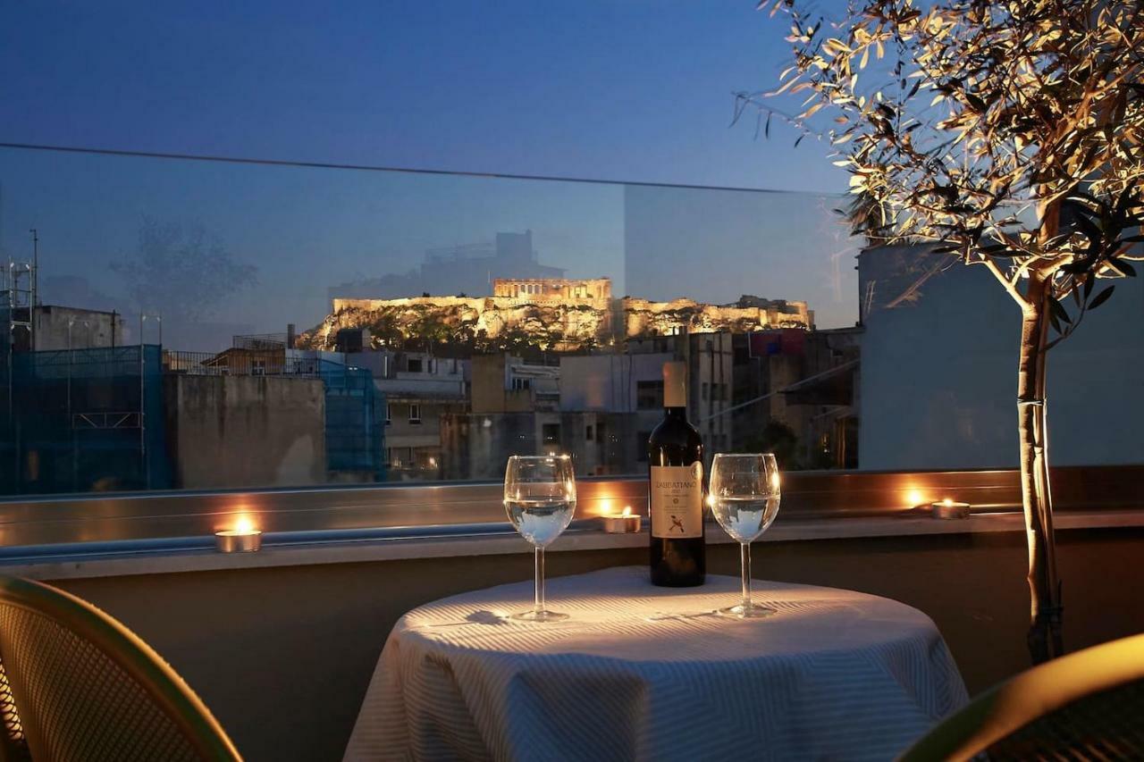 Old Athens Style 1Bdr With Acropolis View Rooftop! Exterior foto